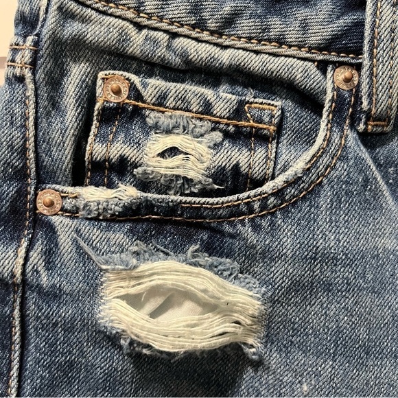 Garage Mom Cut Off Denim Shorts Sz 01 - Picture 3 of 10